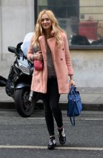 FEARNE COTTON Arrives at BBC Radio 2 in London 02/16/2017