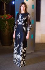 FELICITY JONES at 2017 BAFTA After Party in London 02/12/2017
