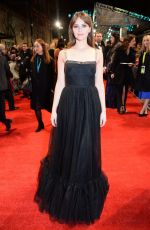 FELICITY JONES at Bafta 2017 Awards in London 02/12/2017