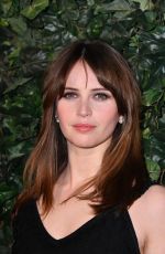 FELICITY JONES at Harvey Weinstein Pre Baftas Dinner in London 02/10/2017