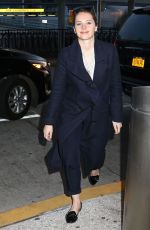 FELICITY JONES at JFK Airport in New York 02/27/2017