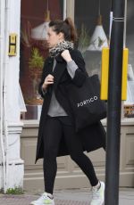 FELICITY JONES Out and About in London 02/16/2017