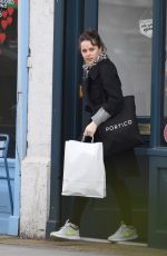 FELICITY JONES Out Shopping in London 02/16/2017