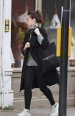 FELICITY JONES Out Shopping in London 02/16/2017