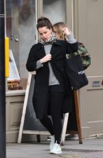FELICITY JONES Out Shopping in London 02/16/2017
