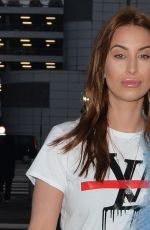 FERNE MCCANN at Heathrow Airport in London 02/17/2017