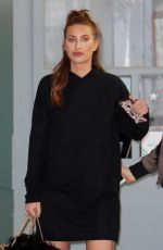 FERNE MCCANN Leaves ITV Studios in London 02/16/2017