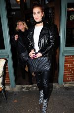 FERNE MCCANN Out and About in London 02/03/2017