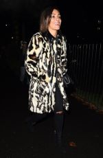 FRANKIE BRIDGE Arrives at Una Foden
