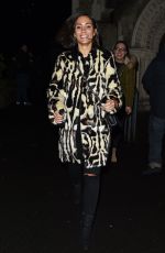 FRANKIE BRIDGE Arrives at Una Foden