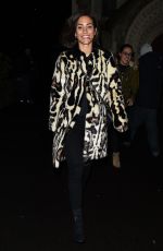 FRANKIE BRIDGE Arrives at Una Foden