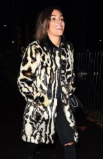 FRANKIE BRIDGE Arrives at Una Foden
