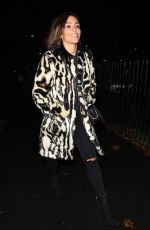 FRANKIE BRIDGE Arrives at Una Foden