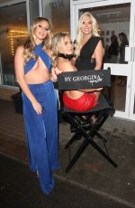 FRANKIE ESSEX at Georgina Hair Salon Launch Party in Essex 02/25/2017