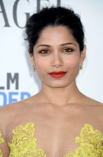 FREIDA PINTO at 2017 Film Independent Spirit Awards in Santa Monica 02/25/2017