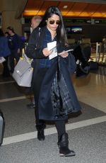 FREIDA PINTO at LAX Airport in Los Angeles 02/04/2017