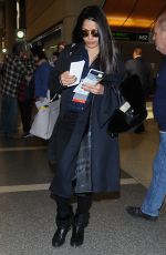 FREIDA PINTO at LAX Airport in Los Angeles 02/04/2017