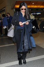 FREIDA PINTO at LAX Airport in Los Angeles 02/04/2017