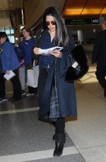 FREIDA PINTO at LAX Airport in Los Angeles 02/04/2017