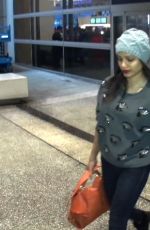 FREIDA PINTO at Los Angeles International Airport 02/17/2017