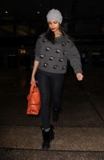 FREIDA PINTO at Los Angeles International Airport 02/17/2017