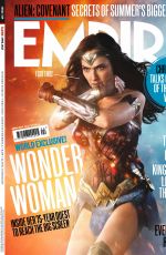 GAL GADOT as Wonder Woman in Empire Magazine, UK April 2017