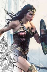 GAL GADOT as Wonder Woman in Empire Magazine, UK April 2017