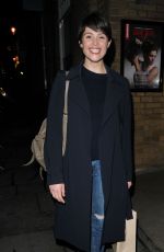 GEMMA ARTERTON Leaves Donmar Warehouse in London 02/15/2017