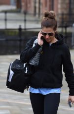 GEMMA ATKINSON Leaves Key 103 Radio in Manchester 02/21/2017
