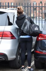 GEMMA ATKINSON Leaves Key 103 Radio in Manchester 02/21/2017
