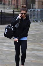 GEMMA ATKINSON Leaves Key 103 Radio in Manchester 02/21/2017