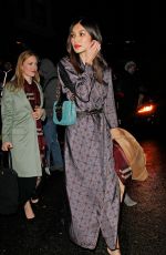 GEMMA CHAN Arrives at Harvey Weinstein Pre Baftas Dinner in London 02/10/2017