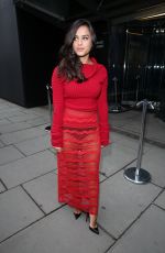 GEORGIA MAY FOOTE at Teatum Jones Fashion Show at London Fashion Week 02/17/