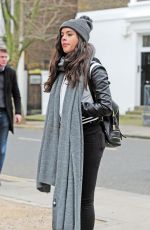 GEORGIA MAY FOOTE Out and About in Primrose Hill 02/23/2017