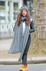 GEORGIA MAY FOOTE Out and About in Primrose Hill 02/23/2017