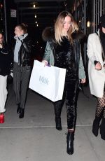 GIGI and BELLA HADID Night Out in New York 02/02/2017