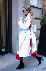 GIGI HADID Arrives at a Studio in New York 02/13/2017