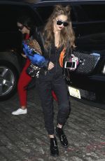 GIGI HADID Arrives at Her Apartment in New York 02/15/2017
