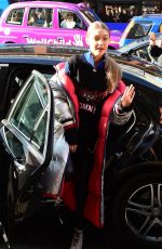 GIGI HADID Arrives at Tommy Hilfiger Store in London 02/18/2017