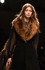 GIGI HADID at Fendi Fashion Show at Milan Fashion Week 02/23/2017