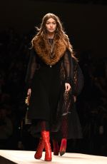 GIGI HADID at Fendi Fashion Show at Milan Fashion Week 02/23/2017