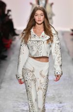 GIGI HADID at Jeremy Scott Fashion Show at New York Fashion Week 02/10/2017