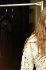 GIGI HADID at Jeremy Scott Fashion Show at New York Fashion Week 02/10/2017