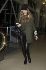GIGI HADID at LAX Airport in Los Angeles 02/05/2017