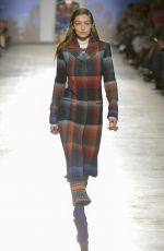 GIGI HADID at Missoni Fashion Show at Milan Fashion Week 02/25/2017