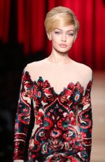 GIGI HADID at Moschino Fashion Show at Milan Fashion Week 02/23/2017
