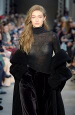 GIGI HADID at Mx Mara Fashion Show in Milan 02/23/2017