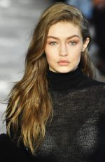 GIGI HADID at Mx Mara Fashion Show in Milan 02/23/2017