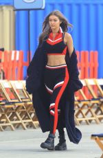GIGI HADID at Tommy Hilfiger Fashion Show Rehersal in Venice 02/08/2017