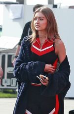 GIGI HADID at Tommy Hilfiger Fashion Show Rehersal in Venice 02/08/2017
